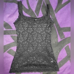 Chic Black Lace Camisole for Women